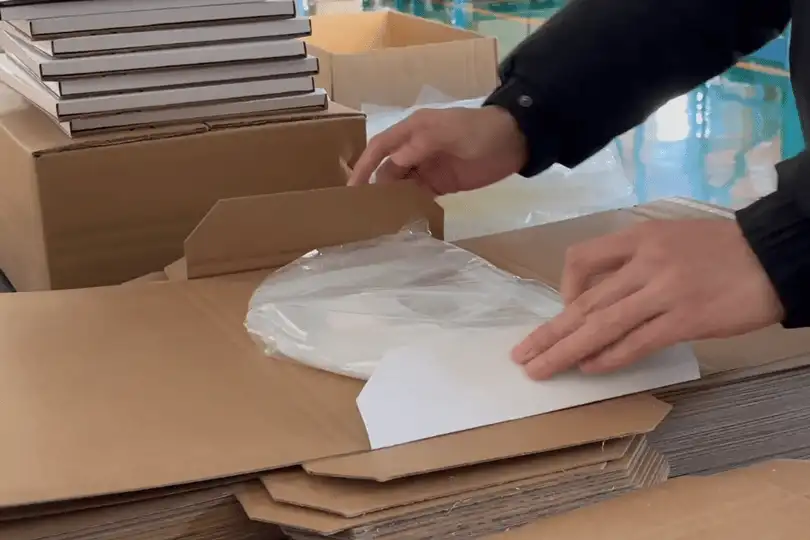 Collar packaging Packing finished PP Elizabethan collars