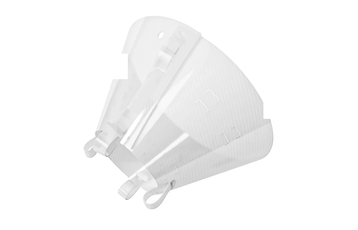 Model A - Classic Dog Collar Model A Classic PP Elizabethan collar, Insert holes closure